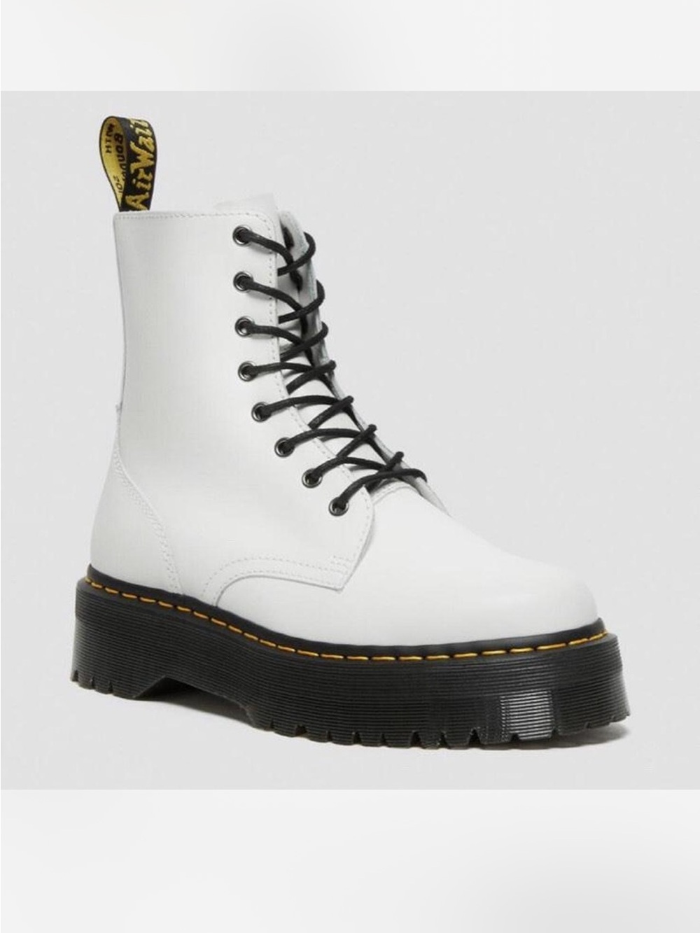 Dr. Martens White Boots 1460 BEX Combat Boot Womens 6